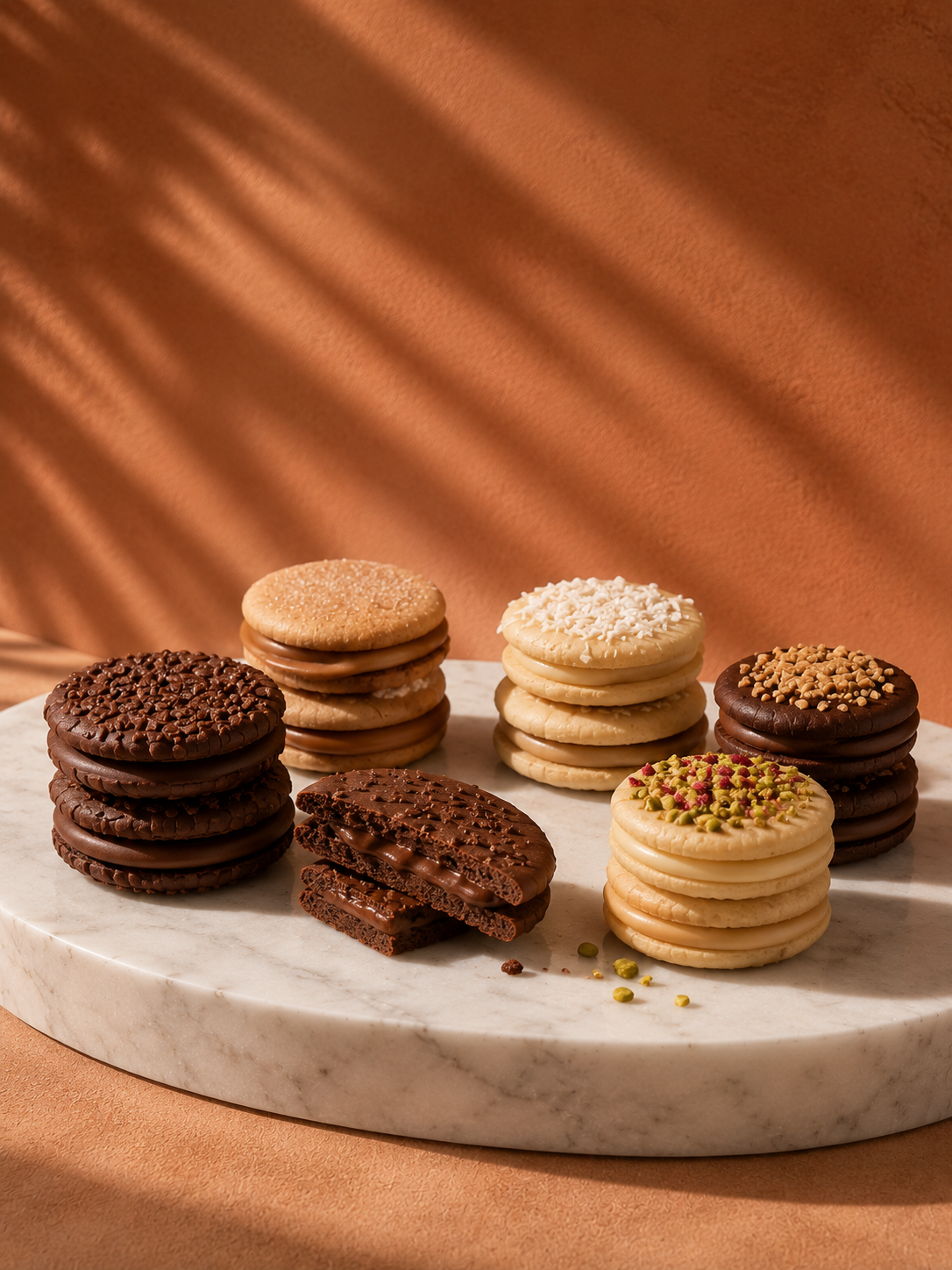 Chocolate Sandwich Bites